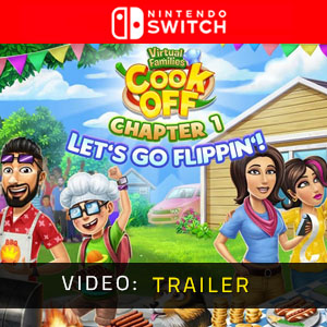 Virtual Families Cook Off Chapter 1 Let's Go Flippin' Nintendo Switch - Trailer del video